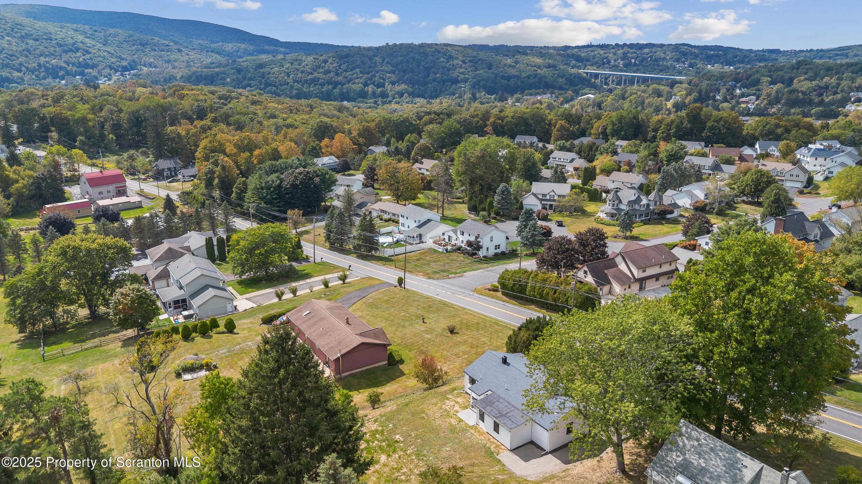 630 Layton Road Clarks Summit, PA 18411 - Photo 16 of 58 a view of city and mountain