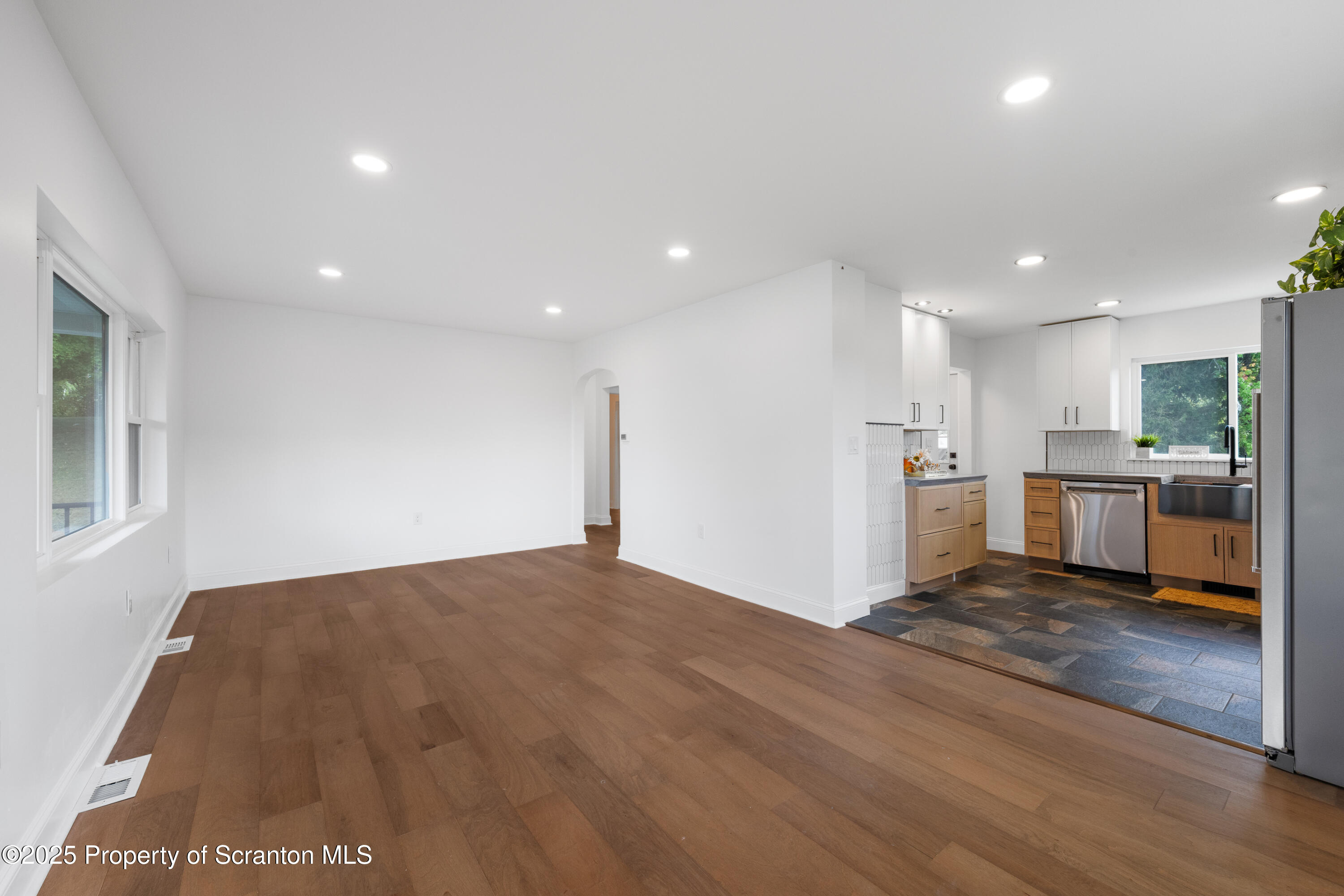 630 Layton Road Clarks Summit, PA 18411 - Photo 17 of 58 a view of kitchen with wooden floor