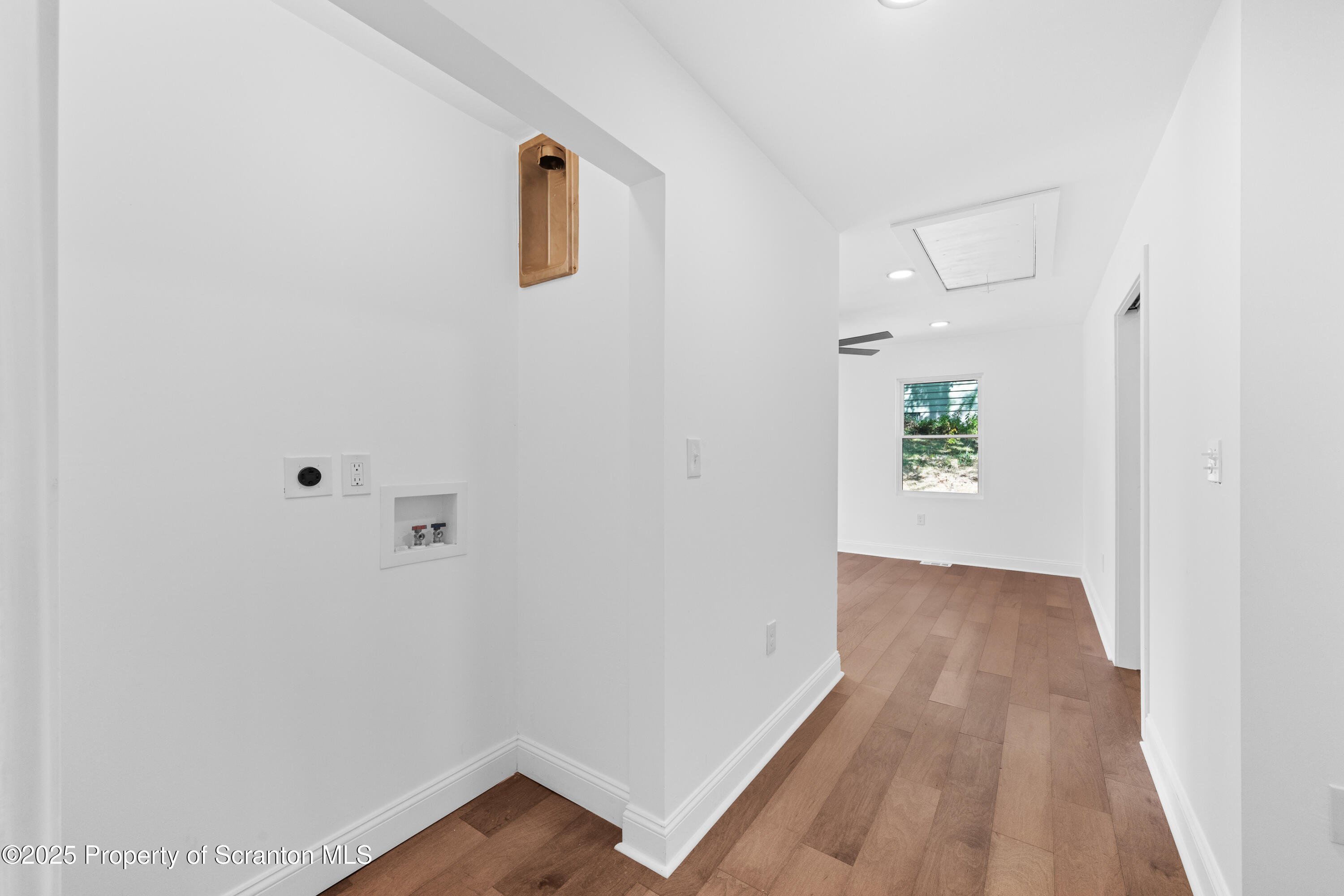 630 Layton Road Clarks Summit, PA 18411 - Photo 31 of 58 wooden floor in a white room