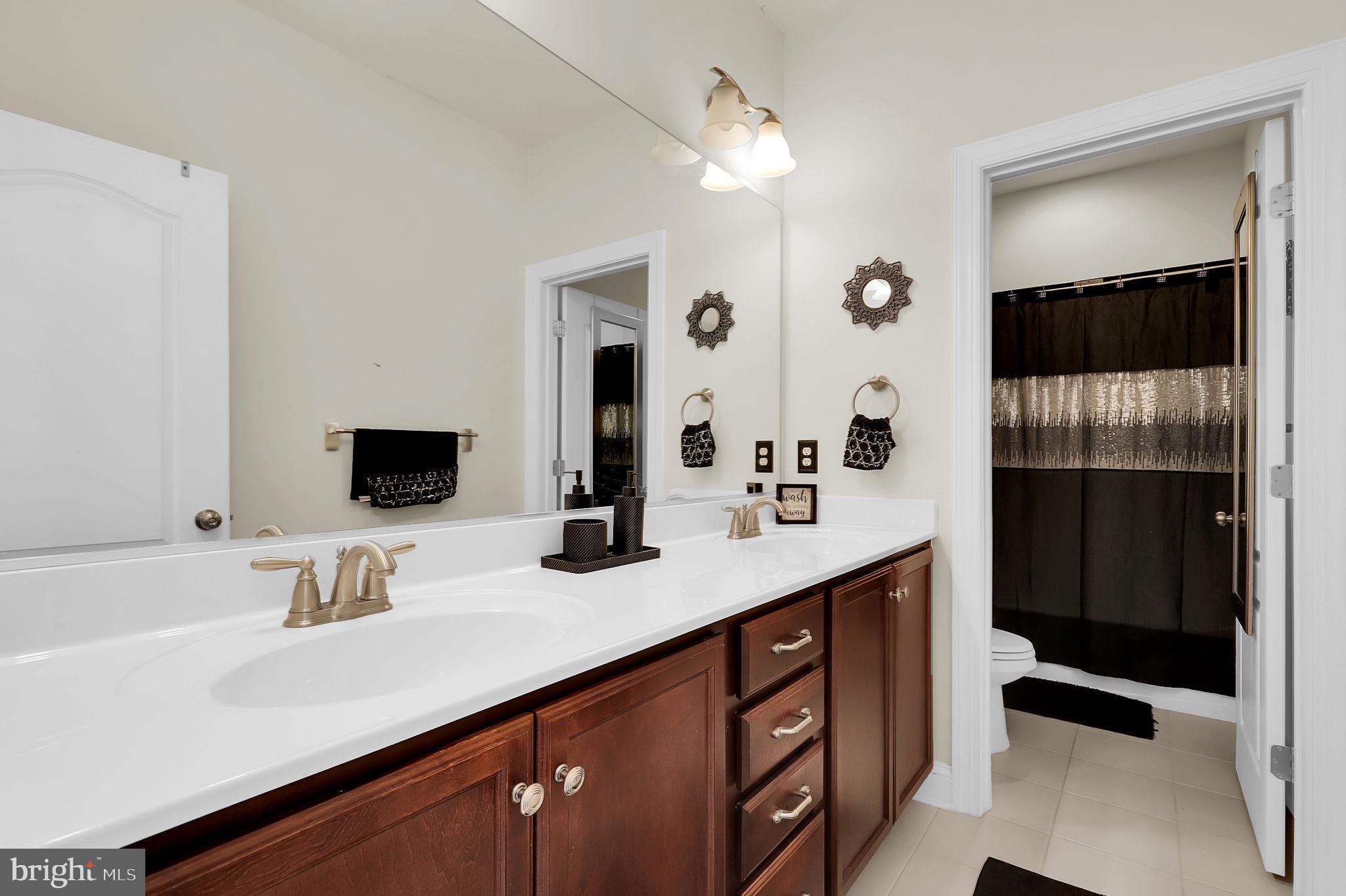 1305 Moore Spring Court Brunswick, MD 21716 - Photo 23 of 64 a bathroom with a sink double vanity and a tub