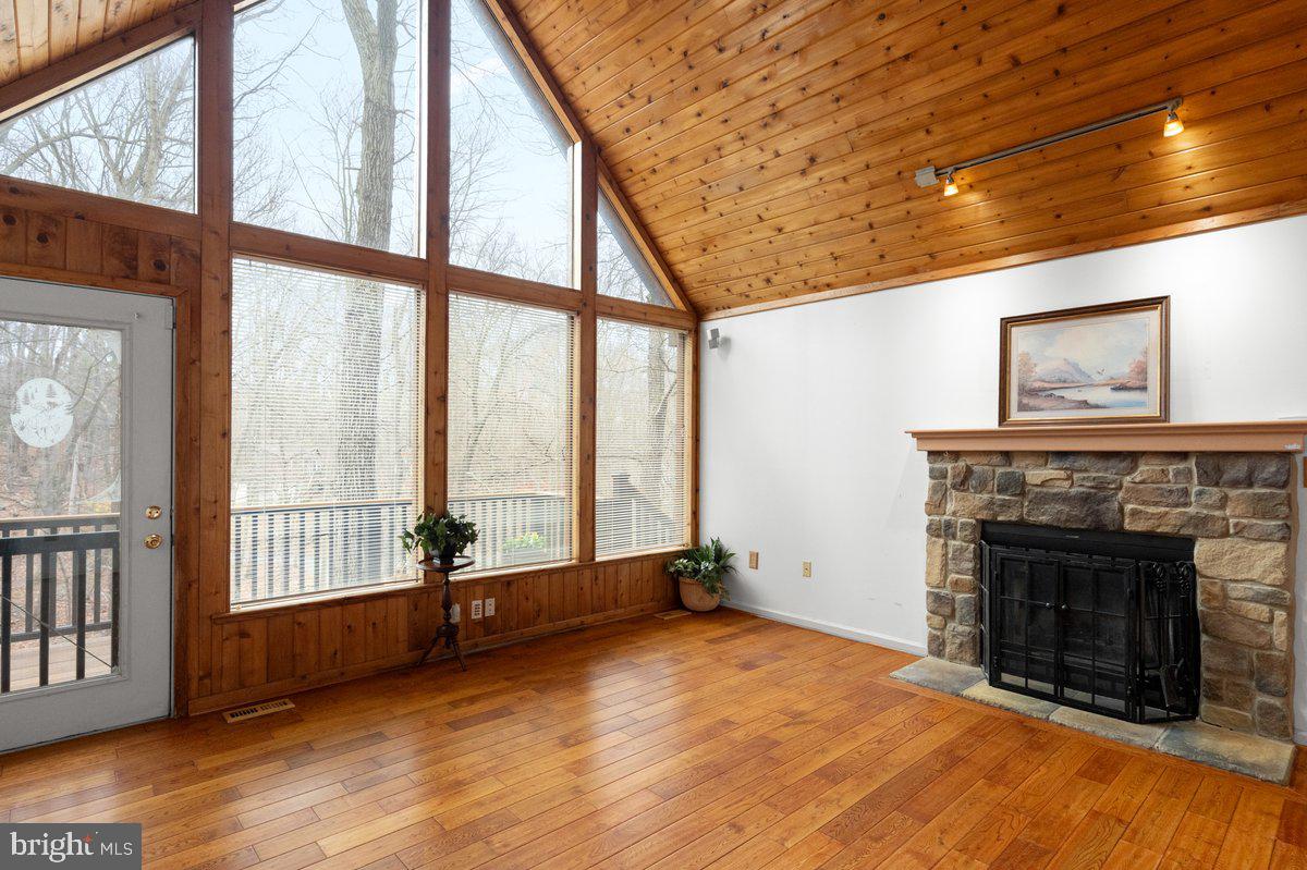 293 Sourmash Road Harpers Ferry, WV 25425 - Photo 5 of 30 Stone Front Fireplace w/ Mantel