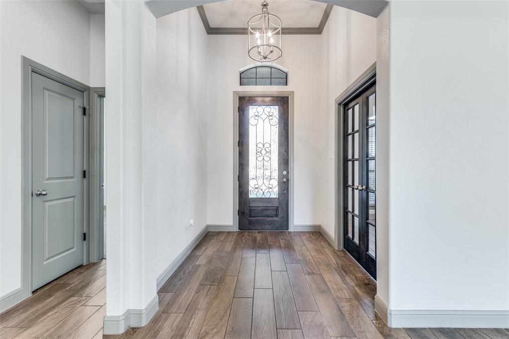 1029 Sunflower Paradise, TX 76073 - Photo 7 of 38 a view of entryway with wooden floor