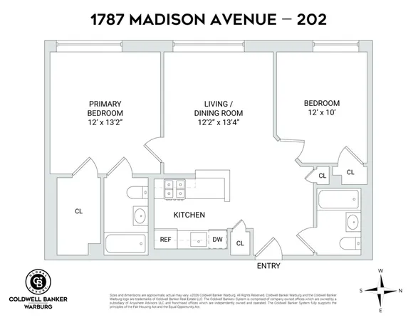 $575,000 | 1787 Madison Avenue, Unit 202 | Harlem