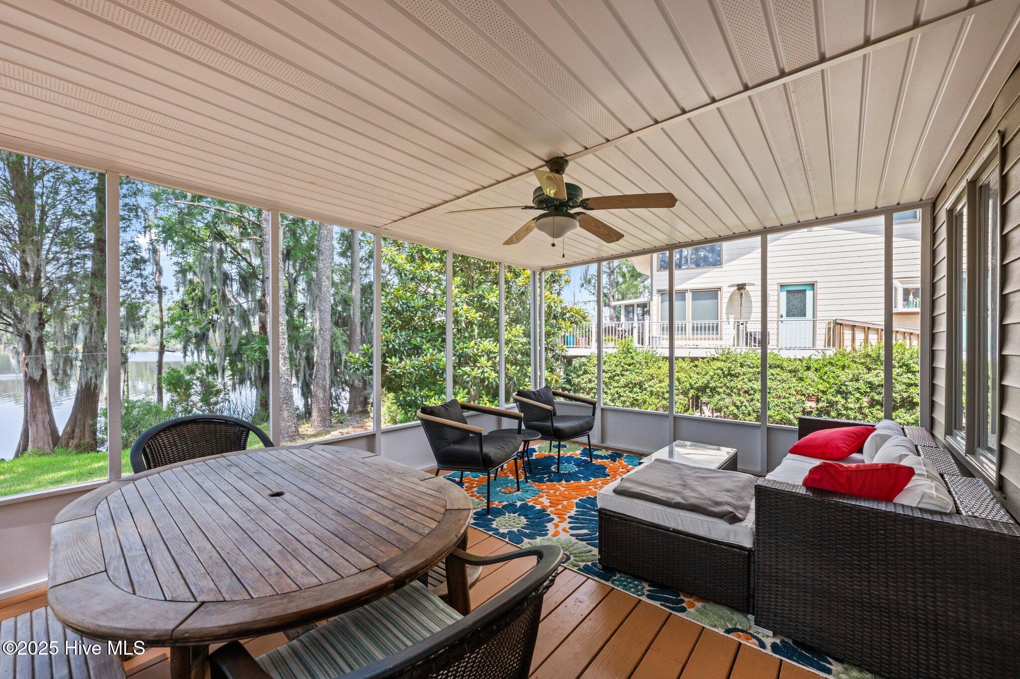 5410 Trade Winds Road New Bern, NC 28560 - Photo 9 of 66 Screened porch