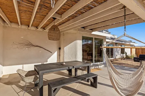 a view of a yard with snow