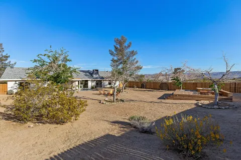 a view of outdoor space with seating space