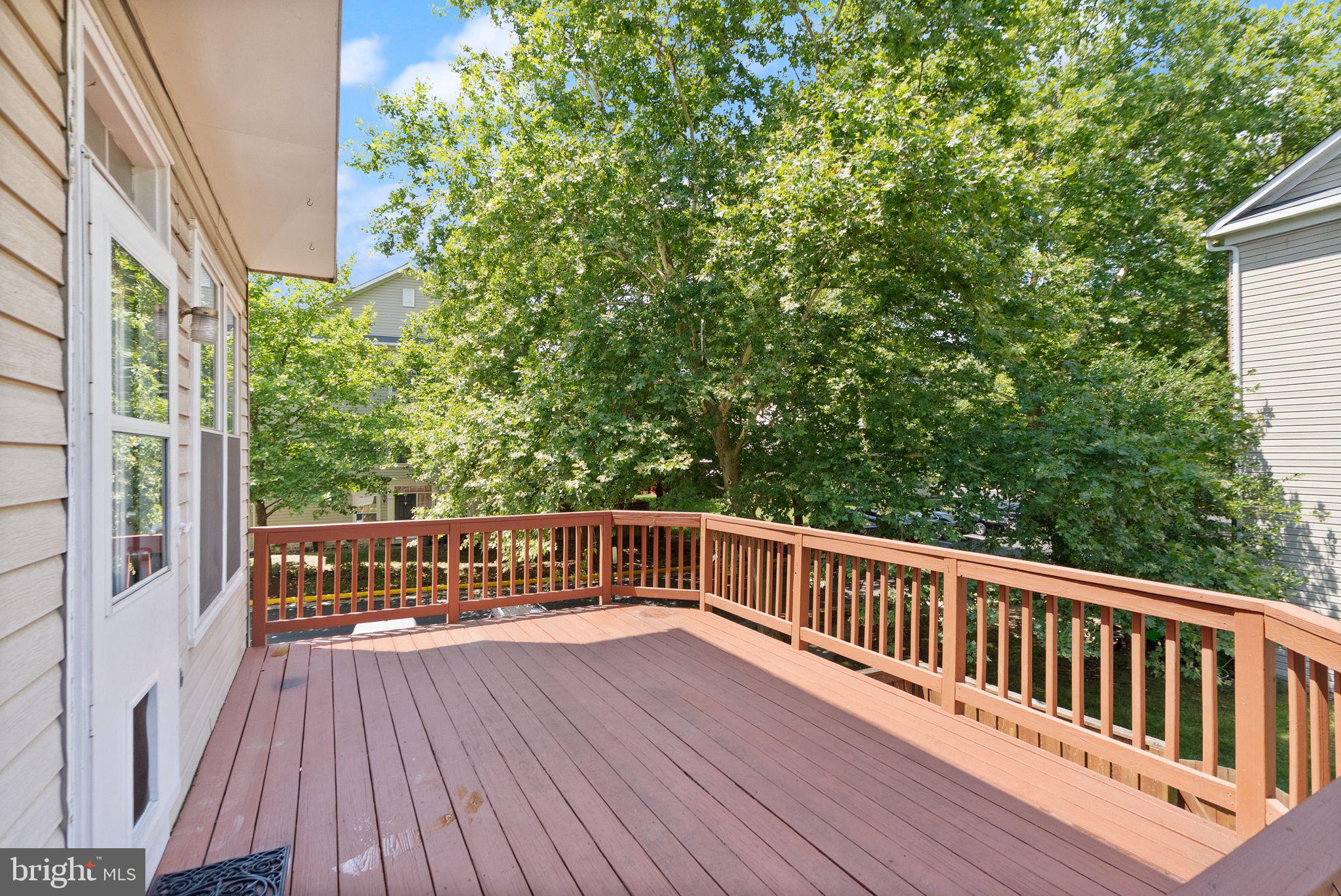 21659 Frame Square Broadlands, VA 20148 - Photo 55 of 68 a view of balcony with wooden floor