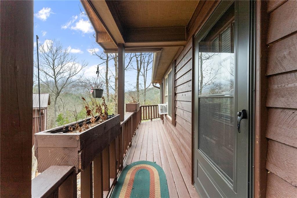 279 Cindy Cove Road Blairsville, GA 30512 - Photo 30 of 46 a view of a balcony
