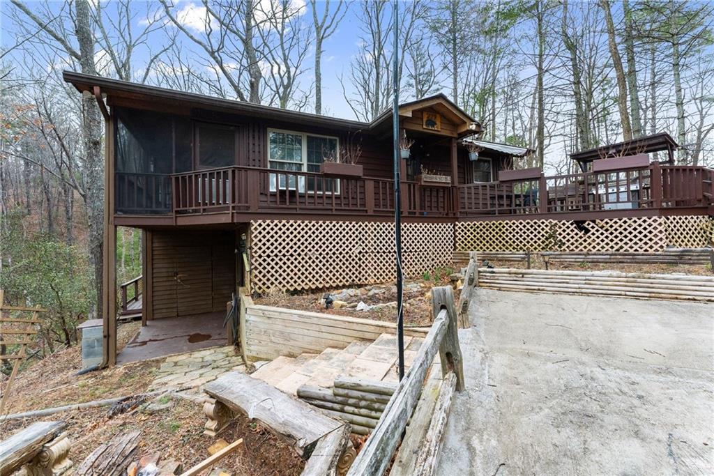 279 Cindy Cove Road Blairsville, GA 30512 - Photo 34 of 46 a front view of a house with a yard