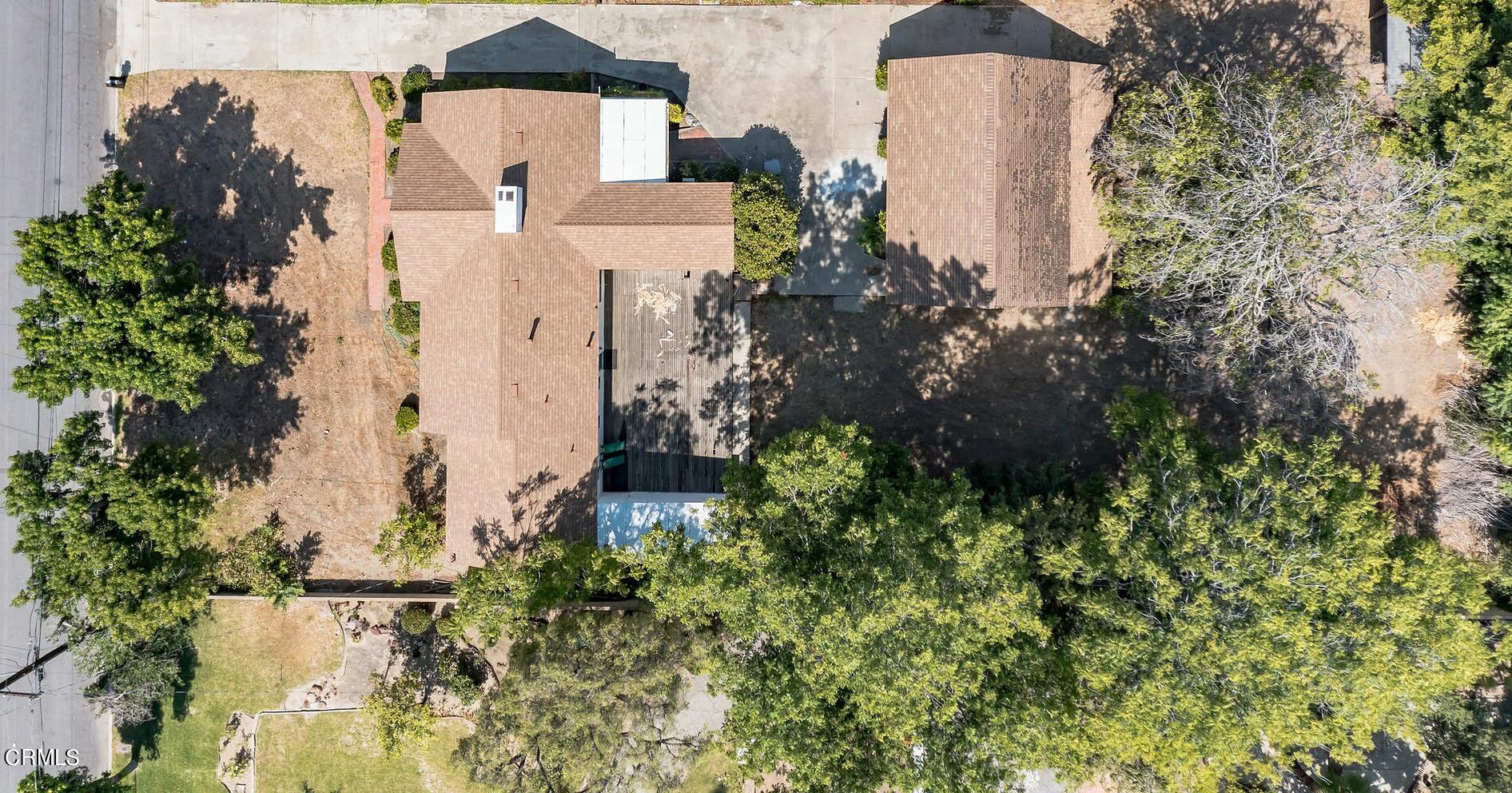 503 West Le Roy Avenue Arcadia, CA 91007 - Photo 27 of 33 an aerial view of residential house with outdoor space and trees all around