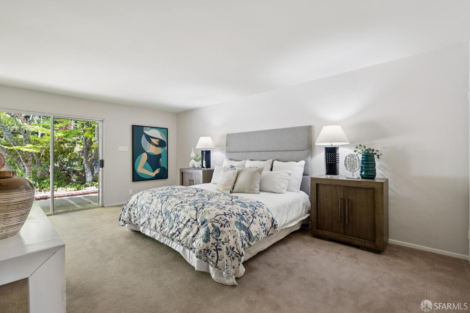 1348 Reliez Valley Road Lafayette, CA 94549 - Photo 23 of 61 a bedroom with a bed and a window