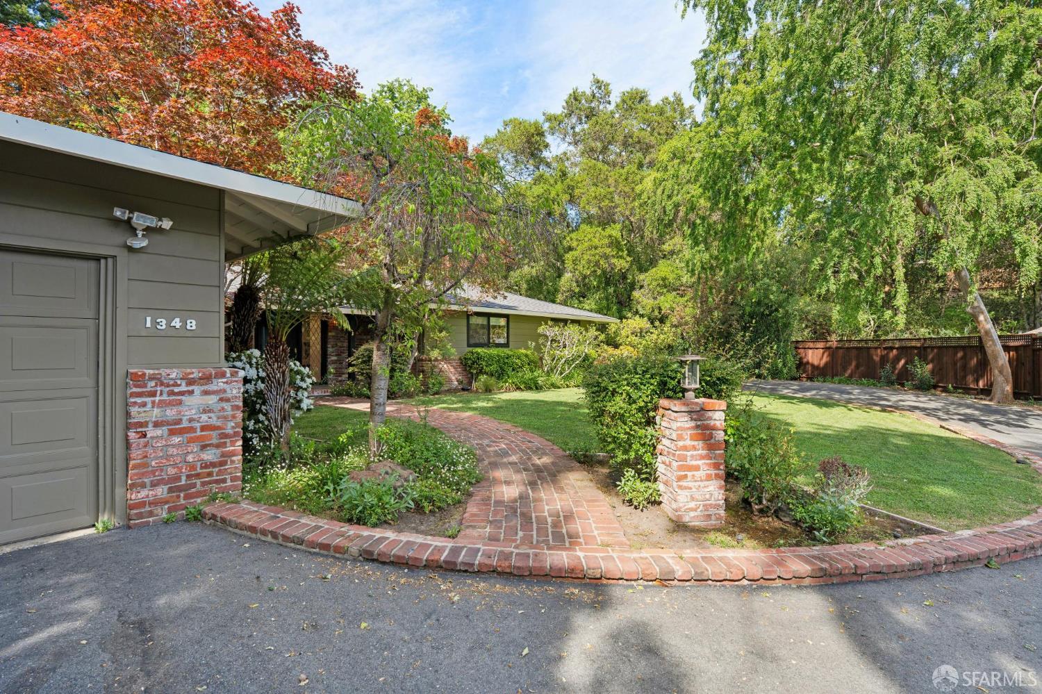 1348 Reliez Valley Road Lafayette, CA 94549 - Photo 3 of 61 a view of outdoor space and garden