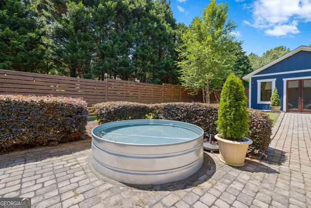 a view of outdoor space and yard