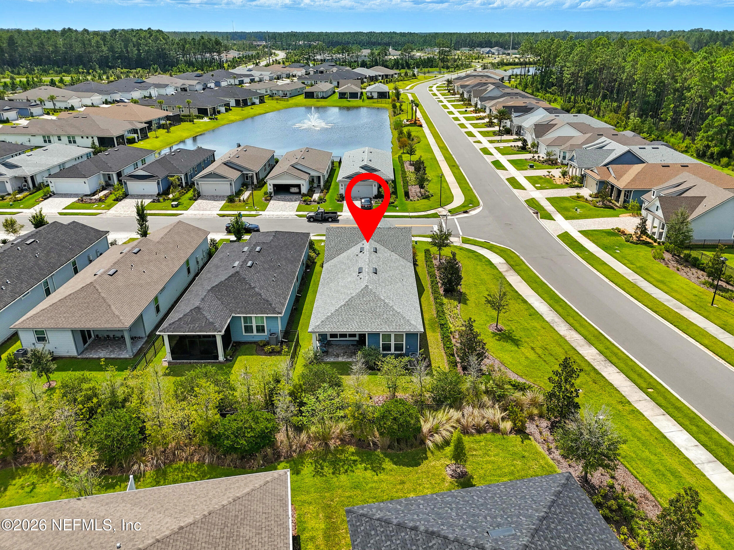 676 Jubilee Circle Yulee, FL 32097 - Photo 37 of 46 the real estateographers_047_drone pin