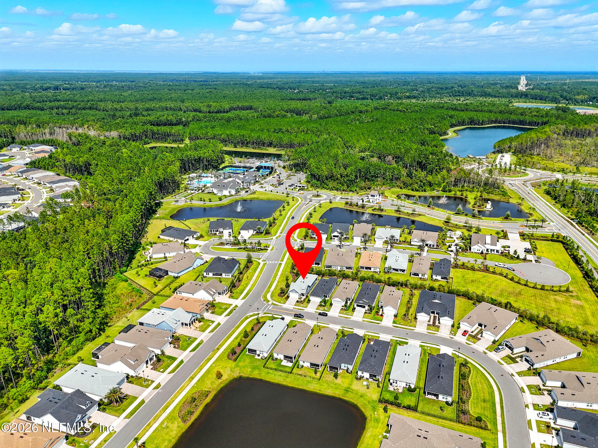 676 Jubilee Circle Yulee, FL 32097 - Photo 41 of 46 the real estateographers_049_drone pin