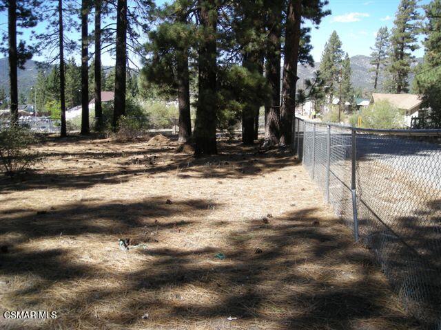 776 Knickerbocker Road Big Bear Lake, CA 92315 - Photo 9 of 15 a view of yard with wooden fence