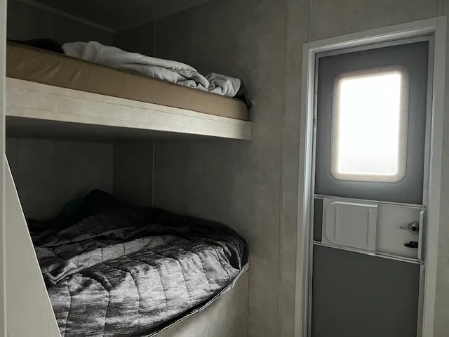 a view of a closet area