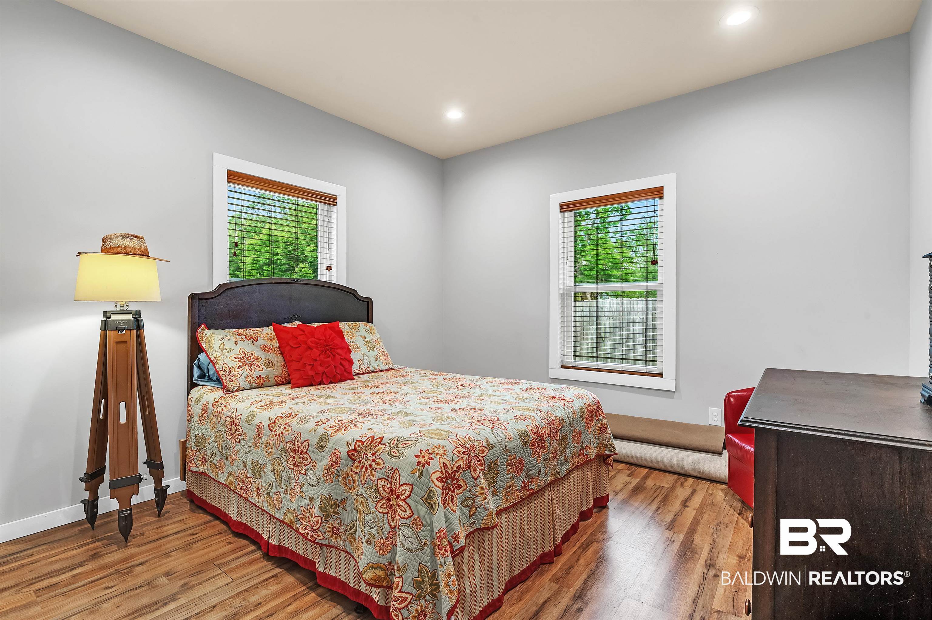 13827 County Road 83 Elberta, AL 36530 - Photo 31 of 38 Bedroom with wood finished floors, recessed lighting, and baseboards