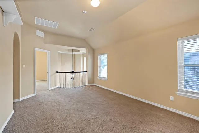 a view of empty room