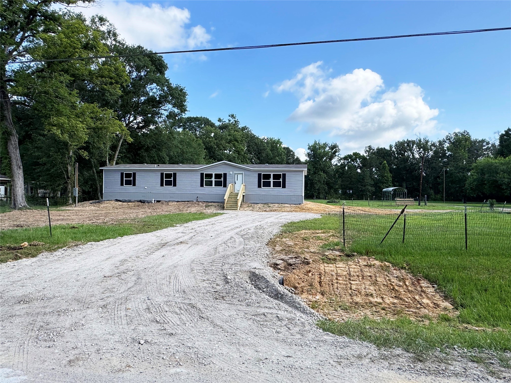 26817 Long Street Splendora, TX 77372 - Photo 18 of 18 a view of a house with a big yard