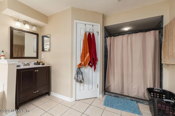 a view of a walk in closet