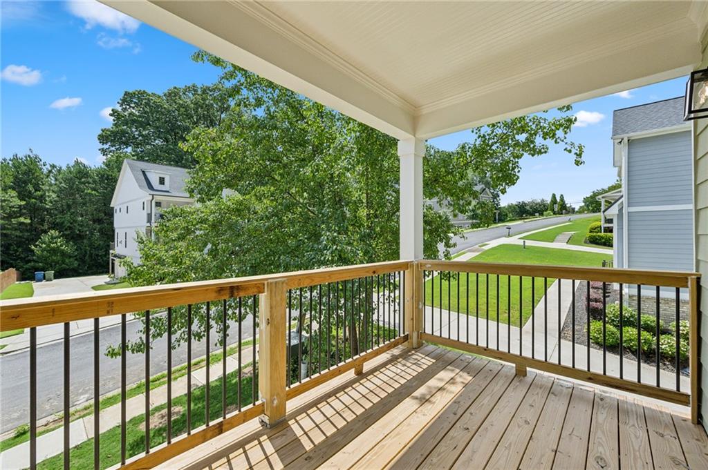 3131 Stonegate Drive Atlanta, GA 30331 - Photo 25 of 28 a view of a two chairs in the balcony