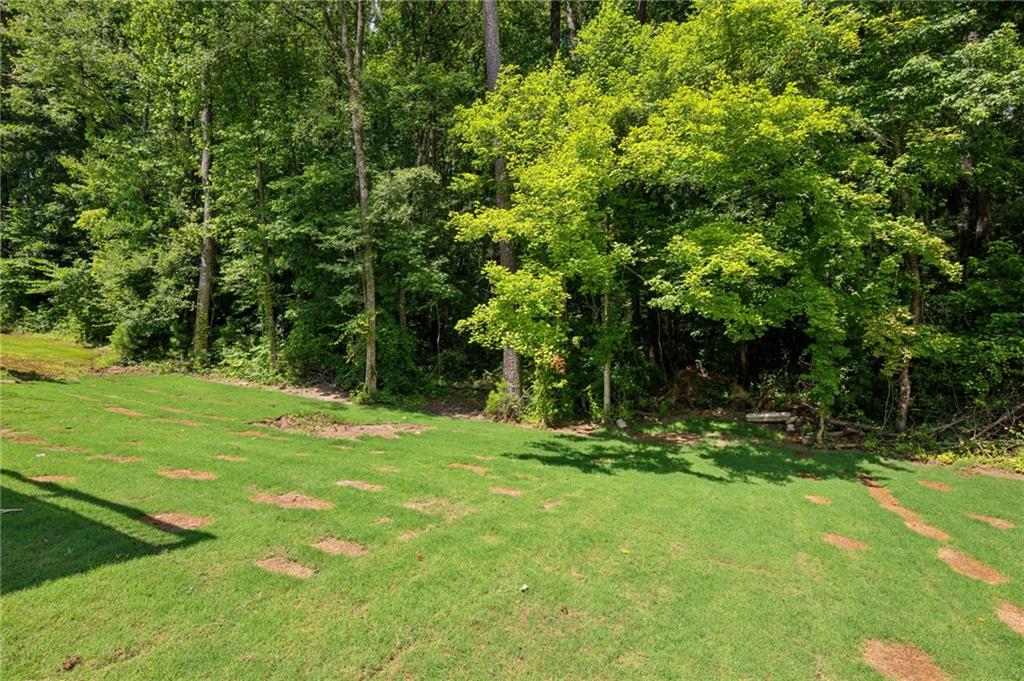 3131 Stonegate Drive Atlanta, GA 30331 - Photo 27 of 28 a yard with swimming pool and trees