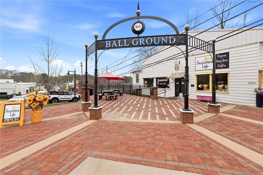 275 Strippling Street Ball Ground, GA 30107 - Photo 27 of 40 a view of a park with sitting area