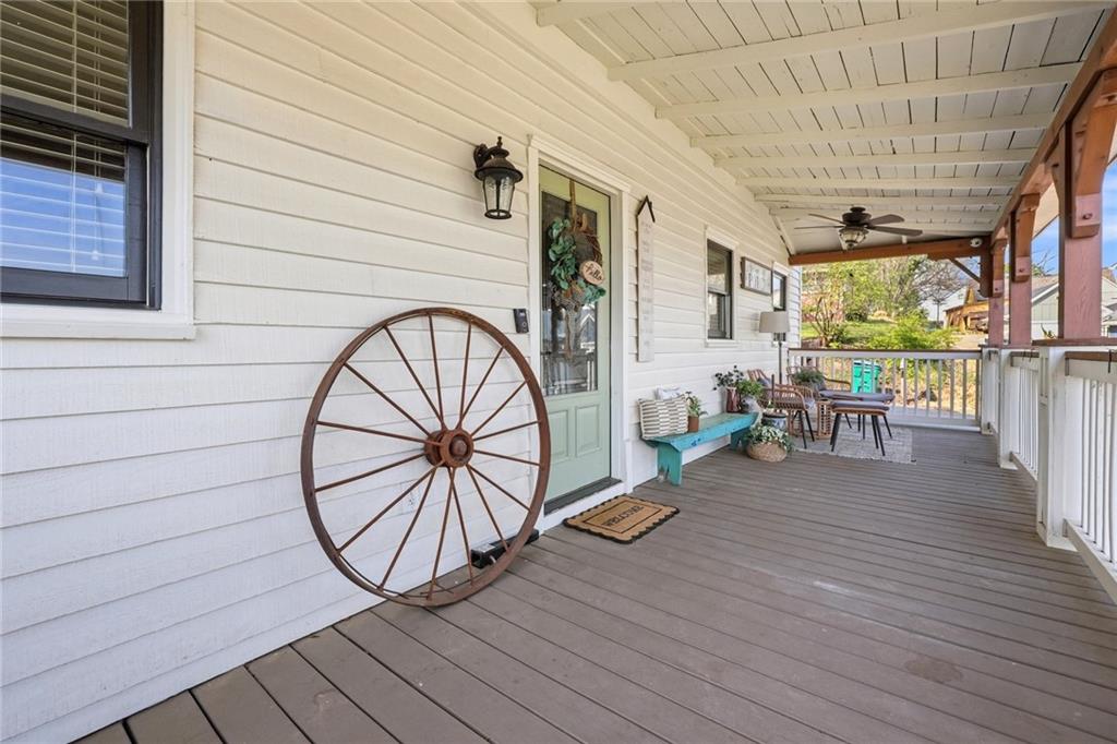 275 Strippling Street Ball Ground, GA 30107 - Photo 4 of 40 a view of a entryway with wooden floor