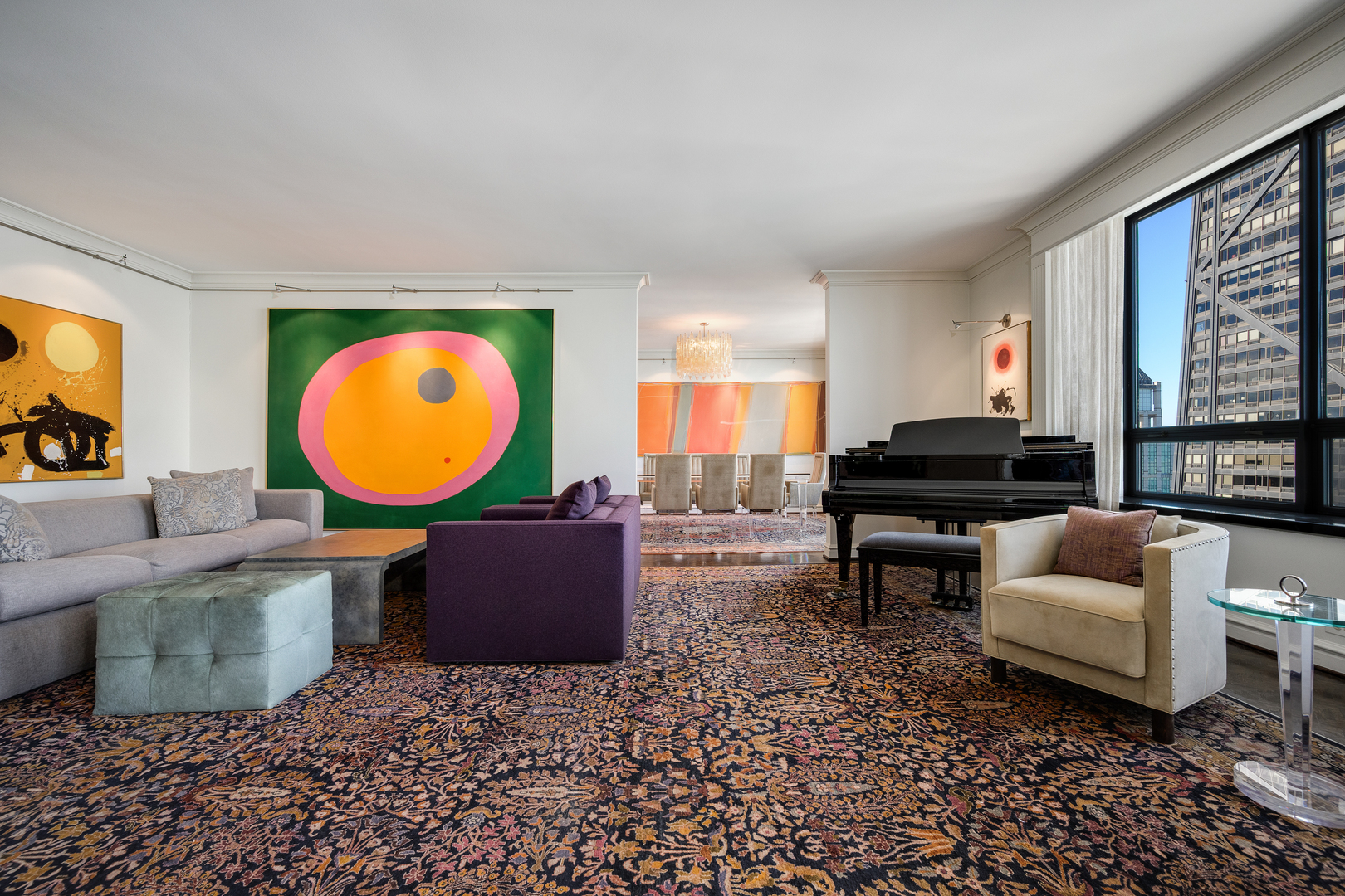 180 East Pearson Street, Unit 6802 Chicago, IL 60611 - Photo 4 of 33 a living room with furniture