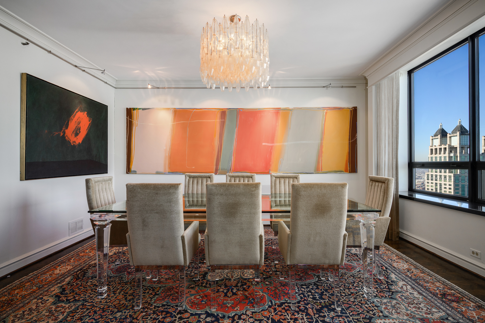 180 East Pearson Street, Unit 6802 Chicago, IL 60611 - Photo 6 of 33 a room with furniture and a window