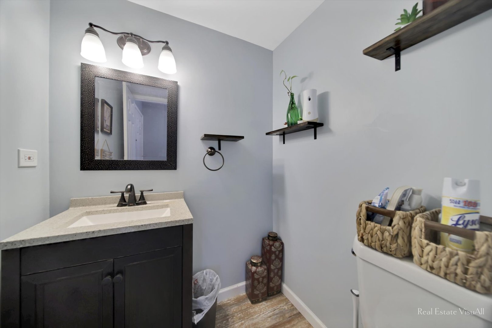 1005 Spring Mill Drive Hoffman Estates, IL 60169 - Photo 17 of 44 a bathroom with a sink and a mirror