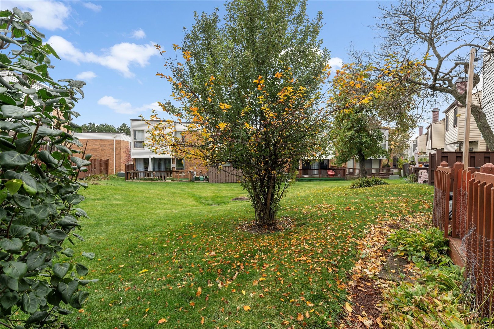 1005 Spring Mill Drive Hoffman Estates, IL 60169 - Photo 38 of 44 a view of a yard with large trees
