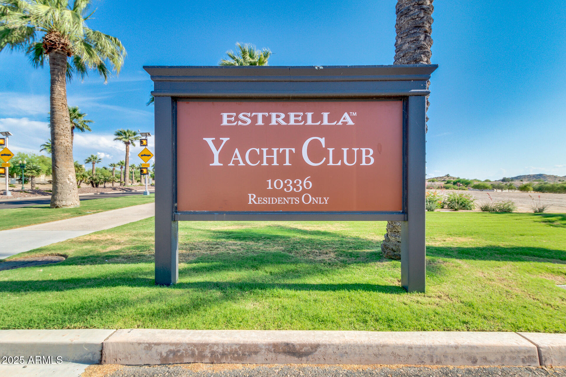 17743 West Verdin Road Goodyear, AZ 85338 - Photo 33 of 69 a view of a park with welcome board