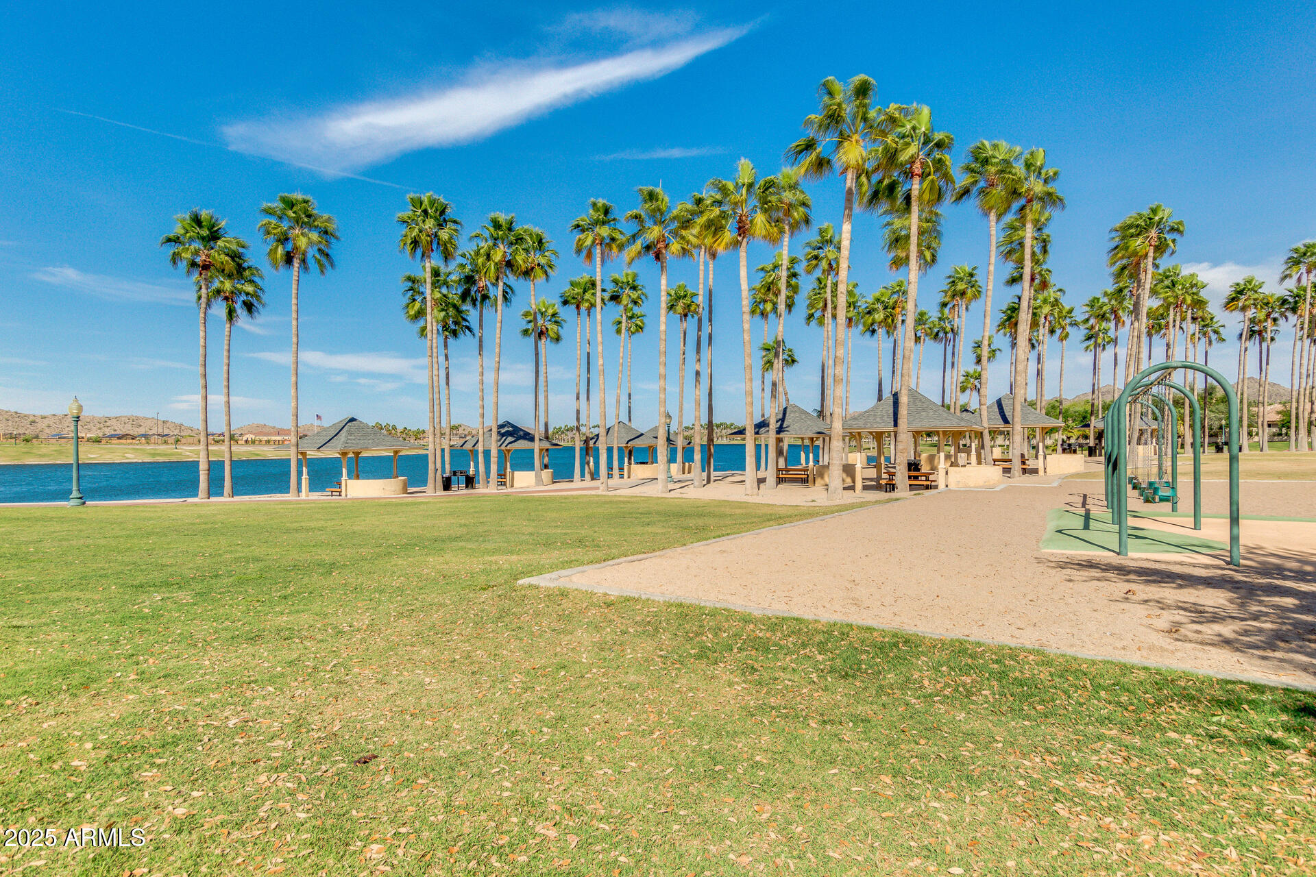 17743 West Verdin Road Goodyear, AZ 85338 - Photo 41 of 69 a view of yard with palm trees