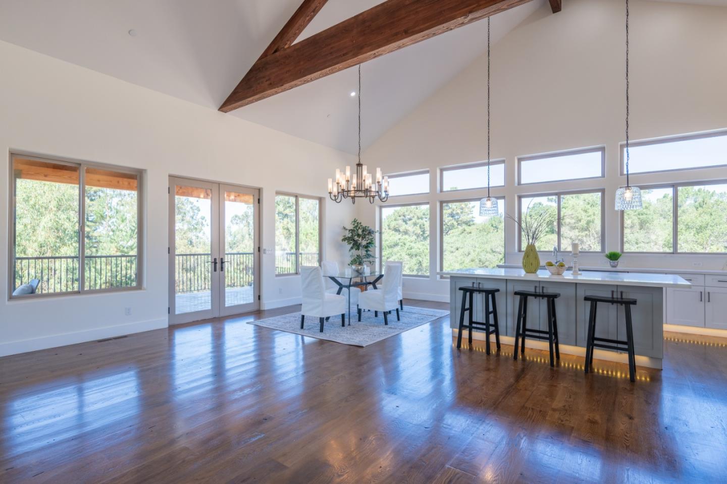 9020 Hidden Canyon Road Salinas, CA 93907 - Photo 17 of 58 a view of a dining room with furniture window and wooden floor