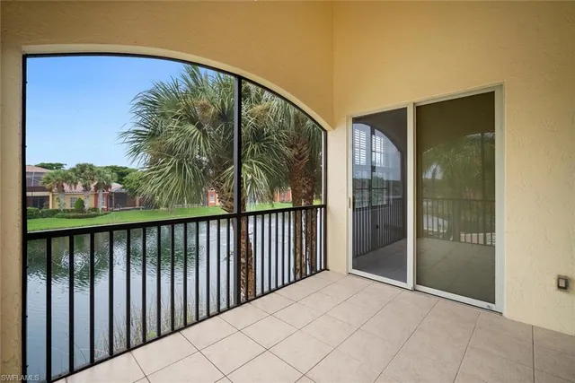 a balcony view with an outdoor view