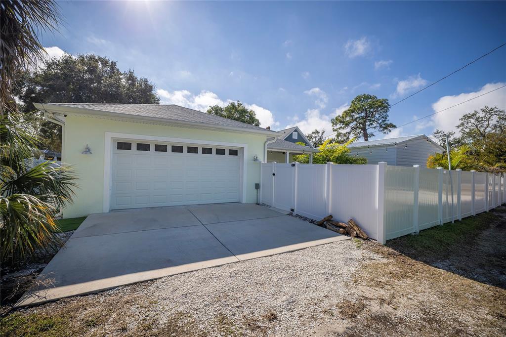 416 Indiana Avenue Crystal Beach, FL 34683 - Photo 45 of 60 a view of a garage