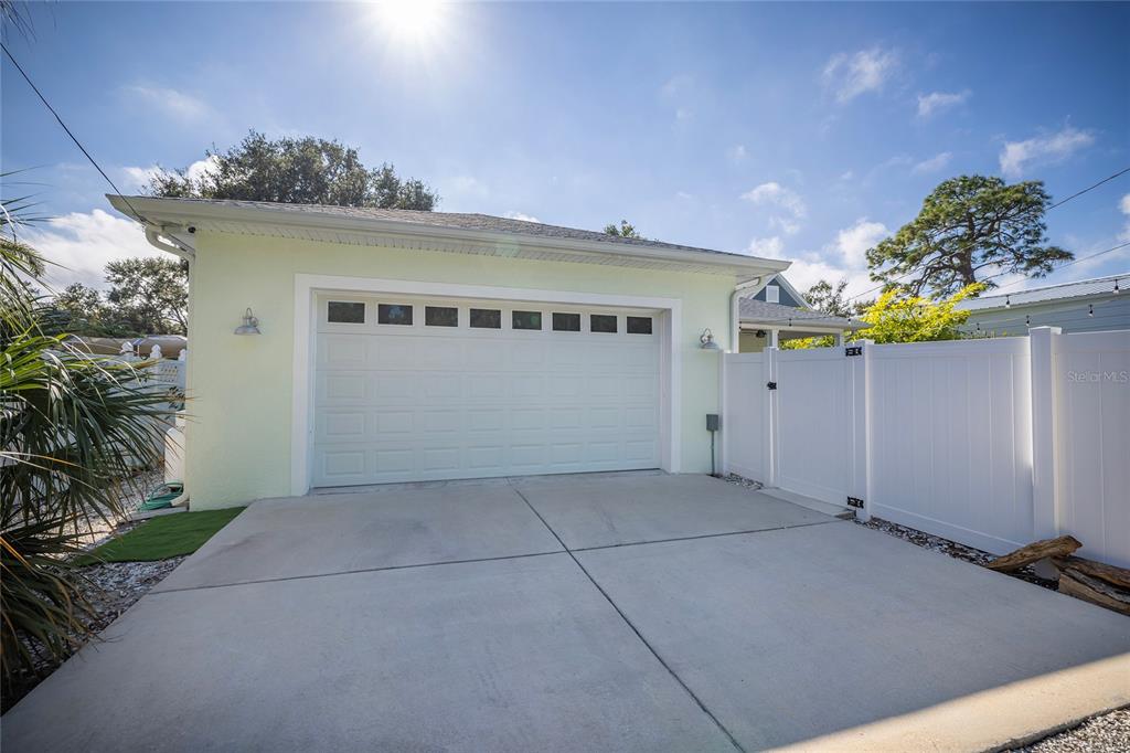 416 Indiana Avenue Crystal Beach, FL 34683 - Photo 46 of 60 a view of a garage
