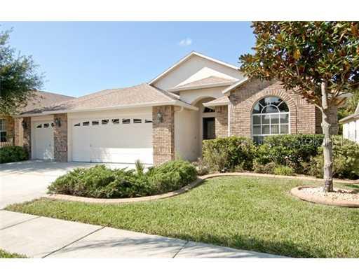 6805 Bishops Pointe Way Riverview, FL 33578 - Photo 1 of 1 a front view of a house with a yard