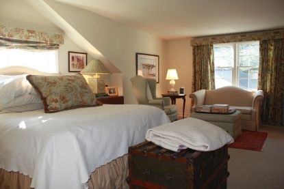 200 Ocean Road Bridgehampton, NY 11932 - Photo 13 of 17 a bedroom with two beds and a large window