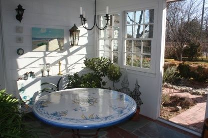 200 Ocean Road Bridgehampton, NY 11932 - Photo 14 of 17 a view of balcony with furniture