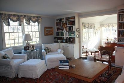 200 Ocean Road Bridgehampton, NY 11932 - Photo 3 of 17 a living room with furniture and a large window