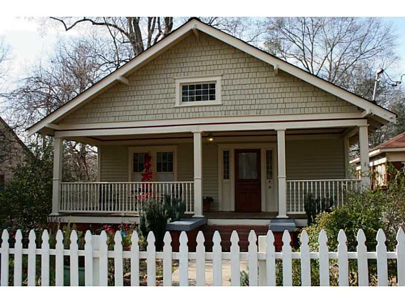 114 Melrose Avenue Decatur, GA 30030 - Photo 1 of 1 Exterior Front. Charming 1920 s bungalow with picket fence and porch