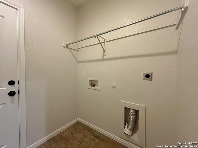 a view of front door