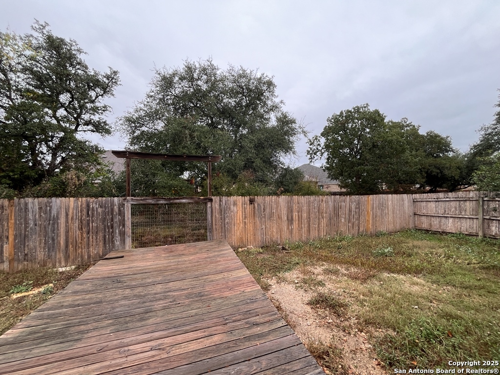 317 Sandy Shoal Boerne, TX 78006 - Photo 32 of 50 a view of small space with wooden fence