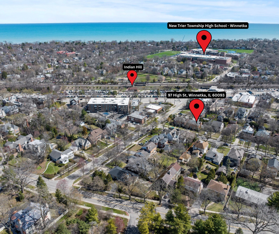 97 High Street Winnetka, IL 60093 - Photo 10 of 10 a view of city and mountain