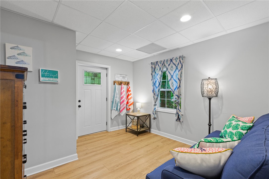 322 Shorecrest Drive Seneca, SC 29672 - Photo 28 of 30 Warm wood floors and soft natural light define this inviting entry space.
