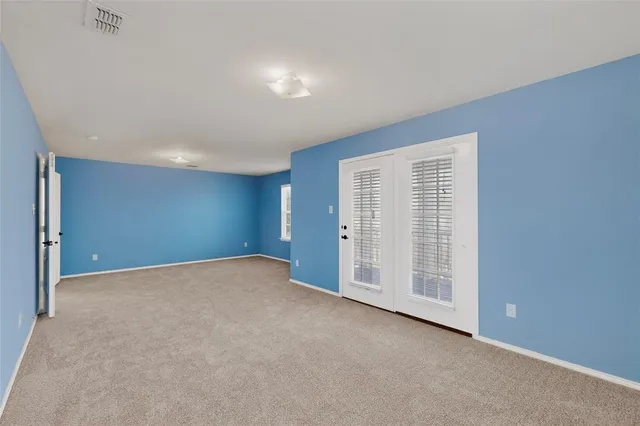 a view of empty room