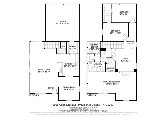 front view of front door